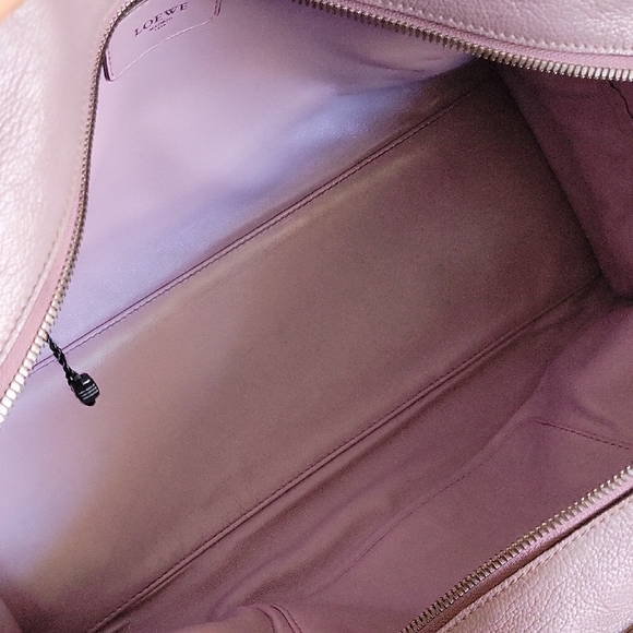 Loewe Pink and Purple Leather Top-Handle Satchel - Picture 8 of 10